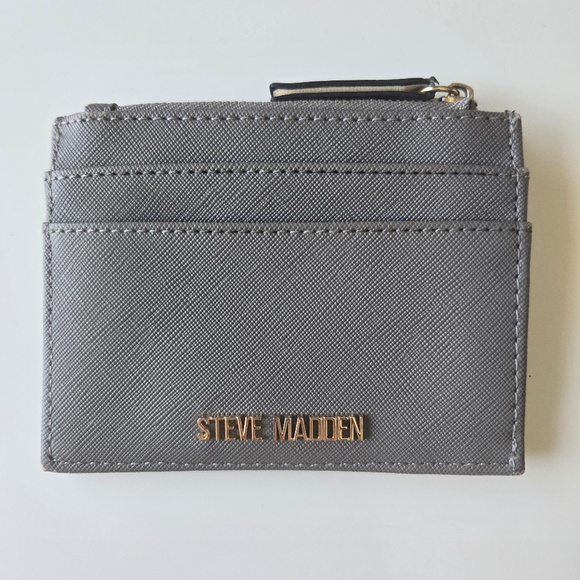 STEVE MADDEN CARD CASE WALLET - Picture 1 of 12